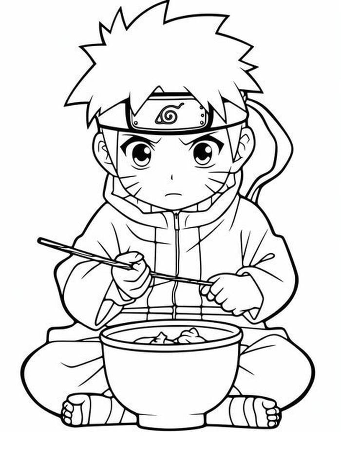 Khuôn mặt tinh nghịch giúp Naruto trở nên gần gũi hơn