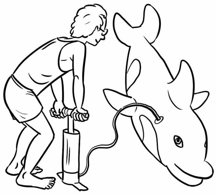 Mẫu hình dễ tô cho trẻ độ tuổi nhỏ