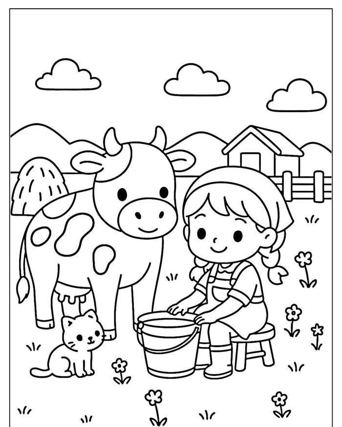 Mẫu tô màu động vật phù hợp trẻ nhỏ