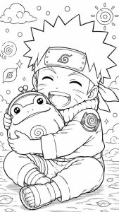 Tuyển chọn 99+ tranh tô màu Naruto siêu đẹp, tải miễn phí