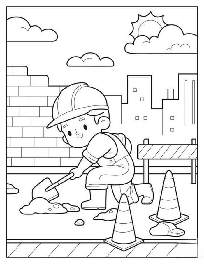 Tranh nghề nghiệp giúp trẻ khám phá nghề quen thuộc