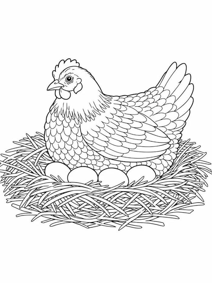 Tranh tô màu cho bé 5-6 tuổi gần gũi