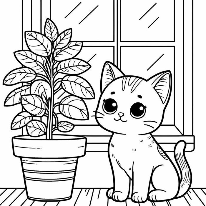 Tranh tô màu cho bé 5-6 tuổi vui nhộn