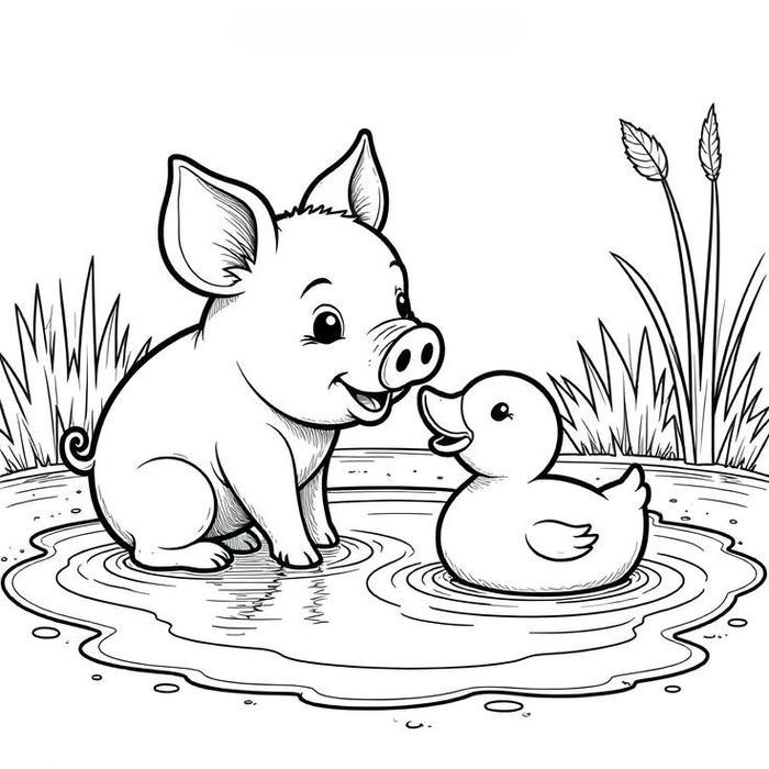Tranh tô màu cho bé 8-9 tuổi đáng yêu