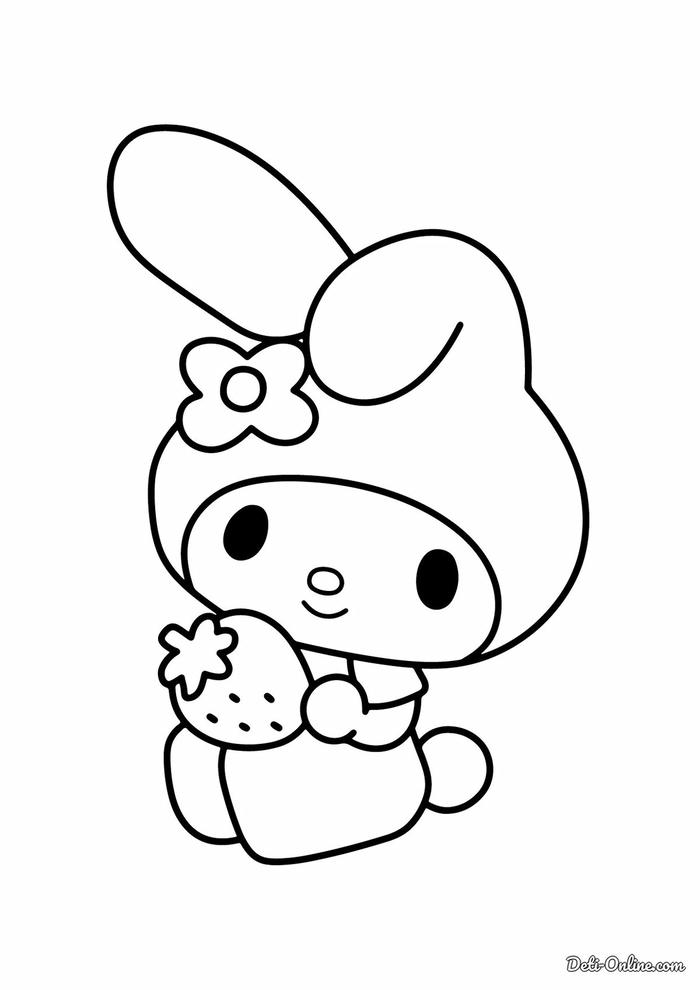 Tranh tô màu cho bé gái vui tươi
