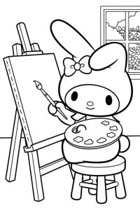 Tổng hợp 78+ tranh tô màu Melody đẹp và đáng yêu 