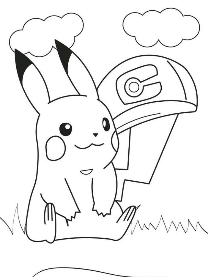 Tranh tô màu pokemon mang vẻ ngoài tinh nghịch