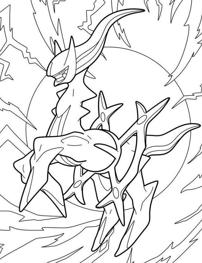 Tranh tô màu pokemon sở hữu đường nét gọn gàng