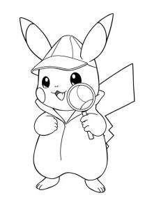 Khám phá 90+ tranh tô màu Pikachu cực đáng yêu 