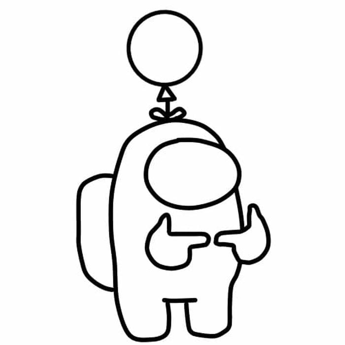 Bộ đồ ninja khiến nhân vật Among Us thêm phần bí ẩn