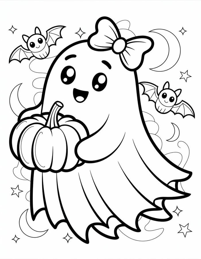 Chiếc vạc sôi sùng sục bên phù thủy trong hình Halloween