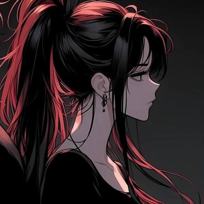 Hình ảnh cặp đôi yêu nhau anime dưới bầu trời đầy sao