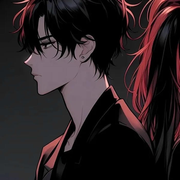 Tải ảnh cặp đôi anime ôm nhau giữa vườn hoa