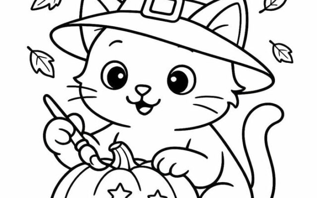 Bộ Sưu Tập 60+ Tô Màu Halloween Độc Đáo Không Thể Bỏ Lỡ 