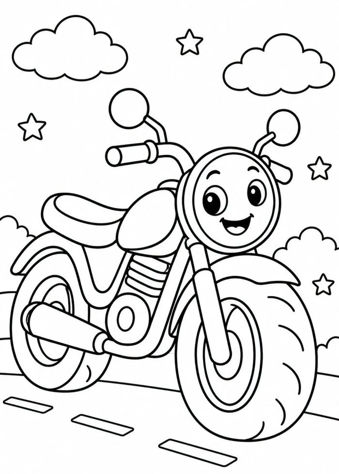mẫu xe máy cho bé khám phá phương tiện
