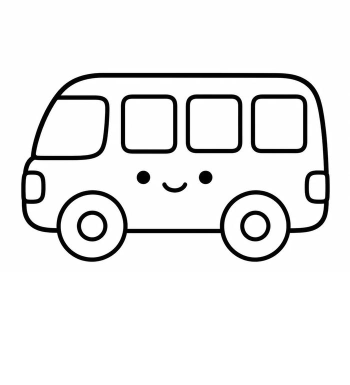 tranh tô màu phương tiện giao thông cho bé