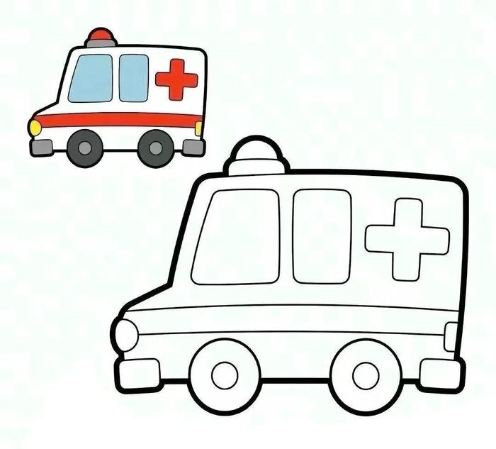 tranh tô màu phương tiện giao thông cho hoạt động sáng tạo
